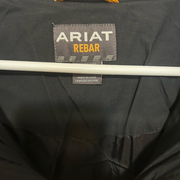 Ariat rebar men’s heavy canvas work jacket 3XL Tall Wind and water resistant - Picture 5 of 12